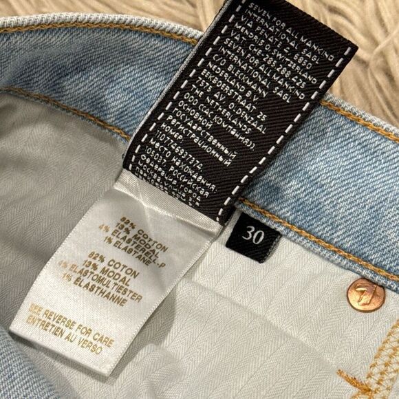 7FAM lux vintage Josefina jeans size 30 - Picture 4 of 7